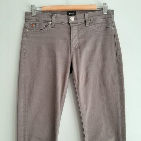 HUDSON | Colette Mid Rise Skinny Jeans Steel Grey Sz 29 Flawed - Picture 2 of 15